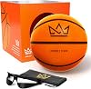 Silent Basketball Size 7 29.5” | 450g Quiet Basketball Dribbling Indoor Soundless Ball – Deep Grooved, Realistic Bounce Feel, Never Compressed