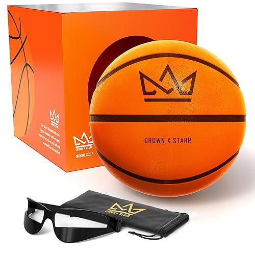 Silent Basketball Size 7 (29.5”) | 450g Quiet Basketball Dribbling