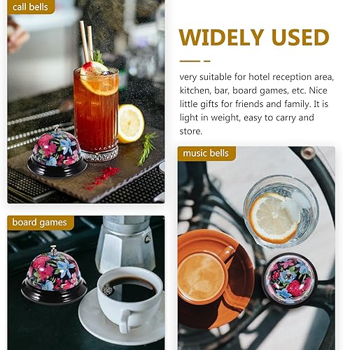 Miniatura 4 de TOYANDONA Servicio de llamadas Campanas de escritorio Campanas Áreas de recepción Campanas Servicio al cliente Campanas de entrenamiento de mascotas