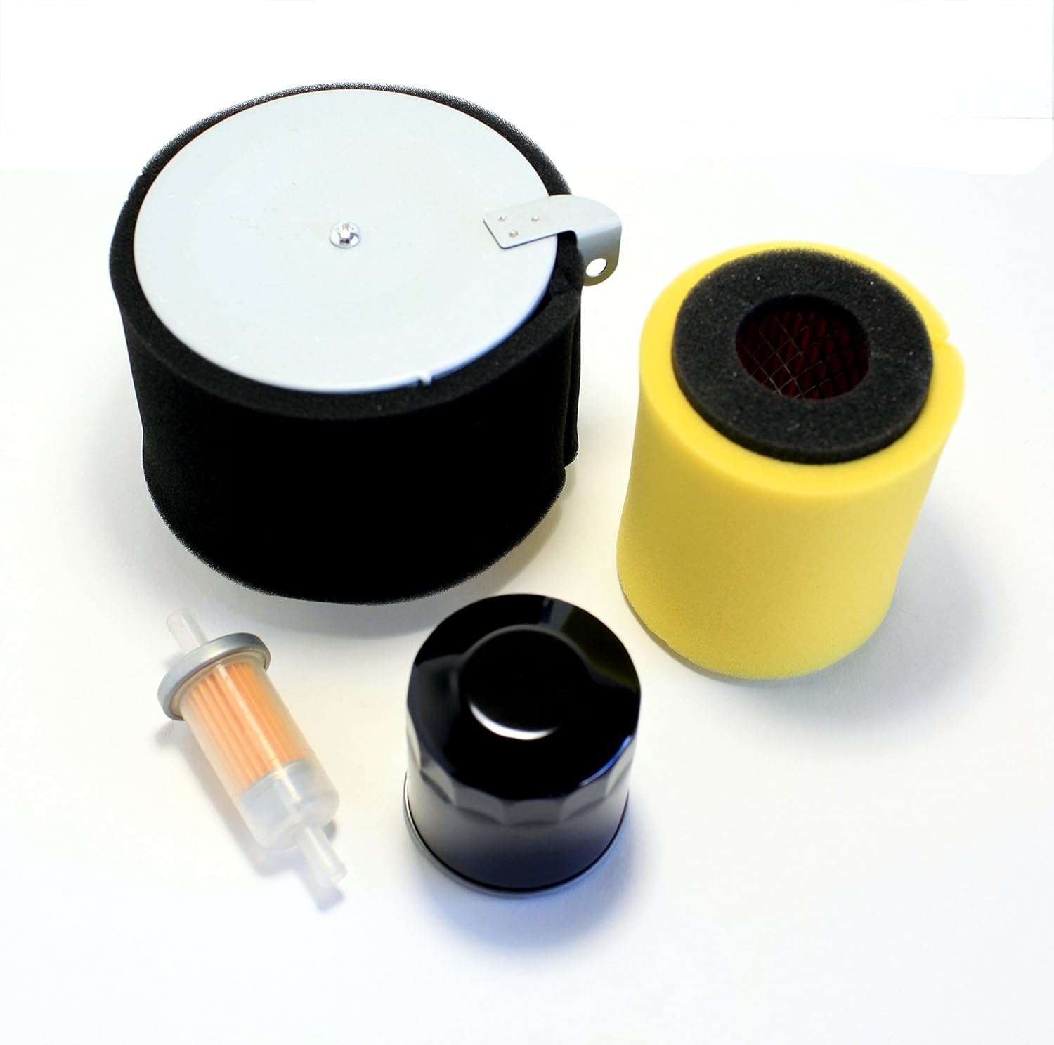 Compatible with Kawasaki Mule 600/610 (2004-2010) Filter Kit ((2) Air, Oil, Fuel)