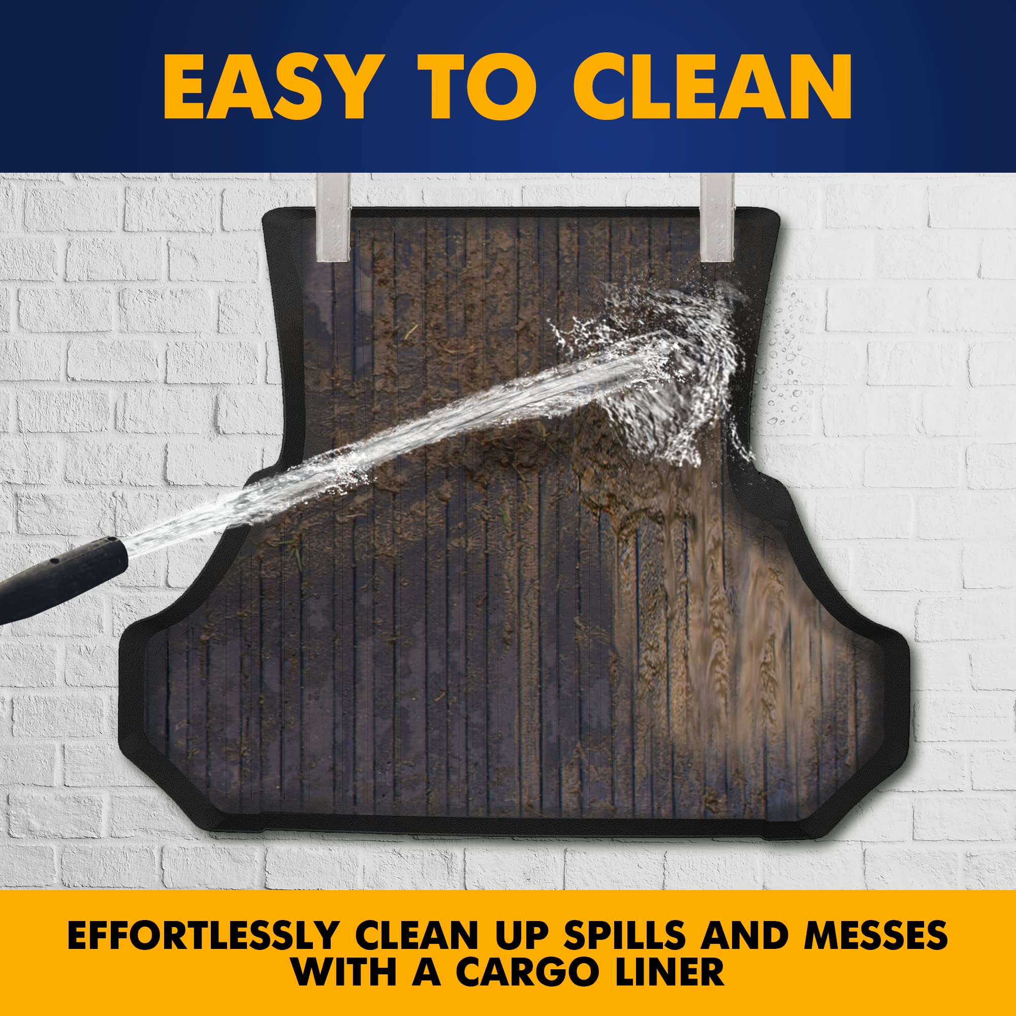 Premium Cargo Liner For Dodge Charger 2011–2023 - 100% Protection - Custom Fit Car Trunk Mat - All-Season Cargo Mat - 3D Shaped Laser Measured Trunk - View #5