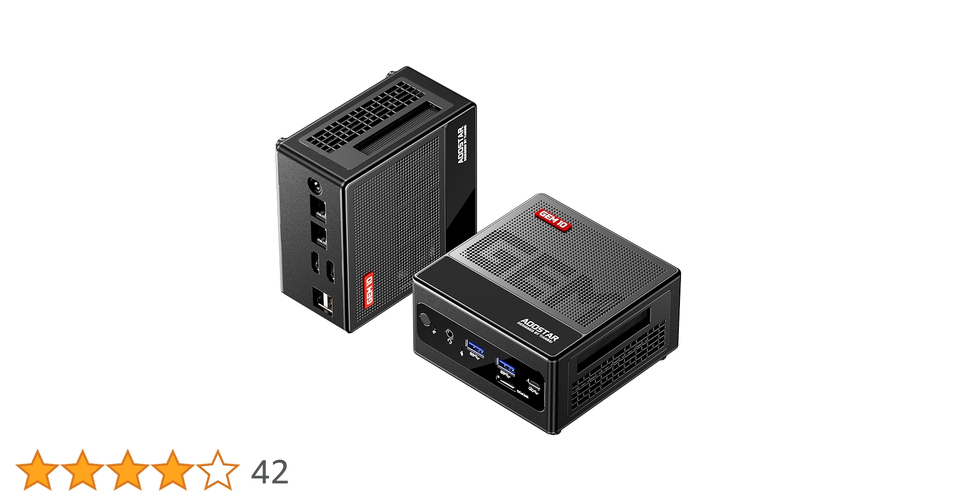 ミニPC AOOSTAR GEM10 Ryzen7 7840HS 32GB/1TB Amazon.com: AOOSTAR GEM10 Mini PC, AMD Ryzen 7 7840HS (8C