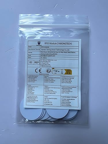 Miniatura 4 de YARONGTECH Tarjetas NFC 215, tarjetas redondas NFC NTAG215 NFC 215 Compatible con teléfonos y dispositivos móviles habilitados para TagMo y Amiibo y