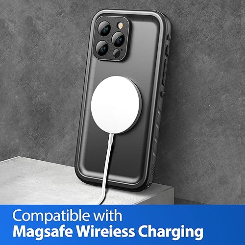 Miniatura 8 de SPORTLINK Funda impermeable para iPhone 14 Pro Max, a prueba de golpes, a prueba de polvo, con protector de pantalla para iPhone 14 Pro Max, funda