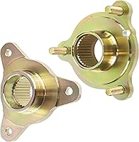 Vista 6 de Caltric Disco de freno trasero y bujes de piñón compatibles con Polaris Scrambler 500 2x4 4x4 2005 2006 2007-2012