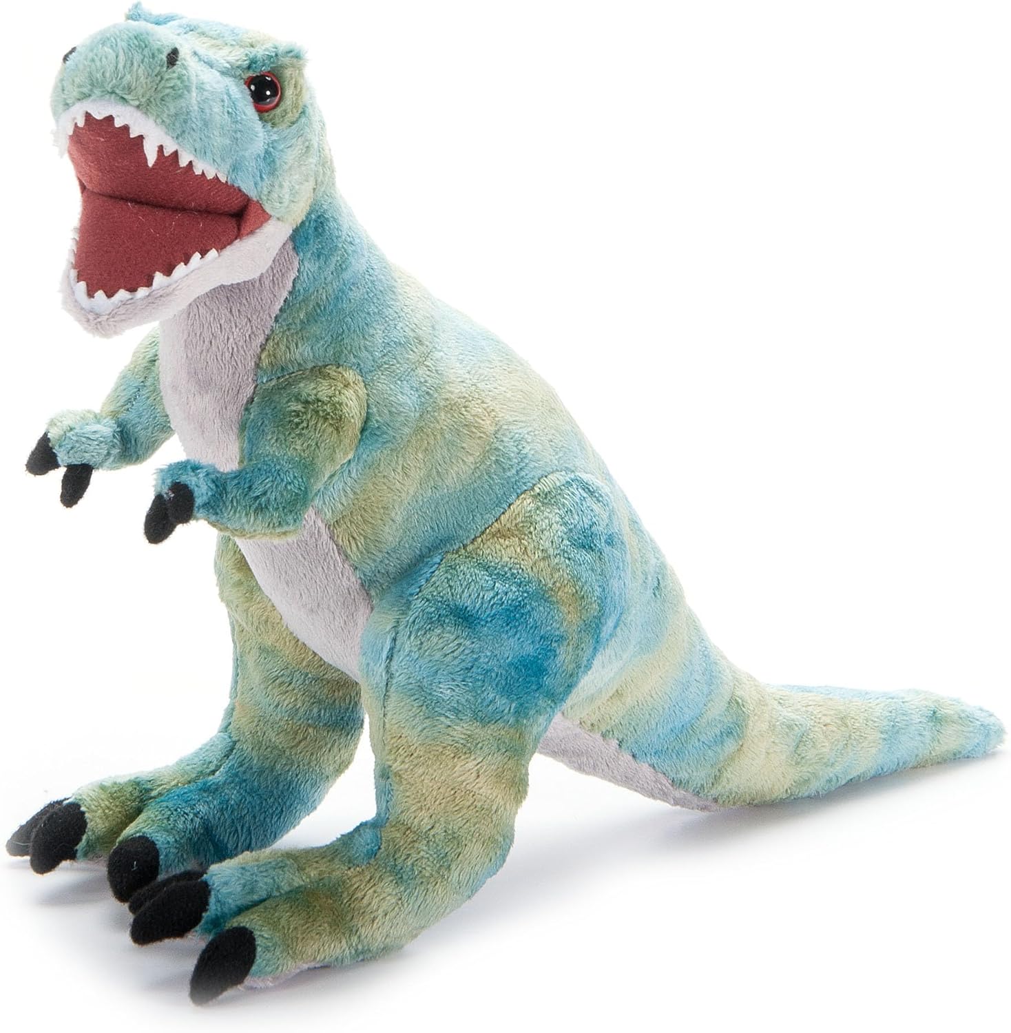 The Petting Zoo T-Rex Dinosaur Stuffed Animal Plushie, Gift for Kids, Dinosaur Animals, Green T-Rex Dinosaur Plush Toy 20 inches