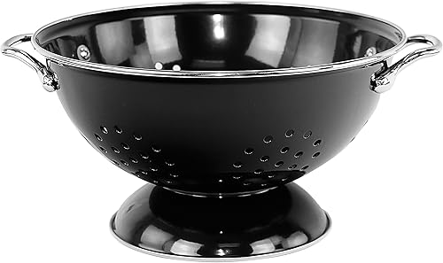 Colador de Reston Lloyd, color azul índigo, Negro