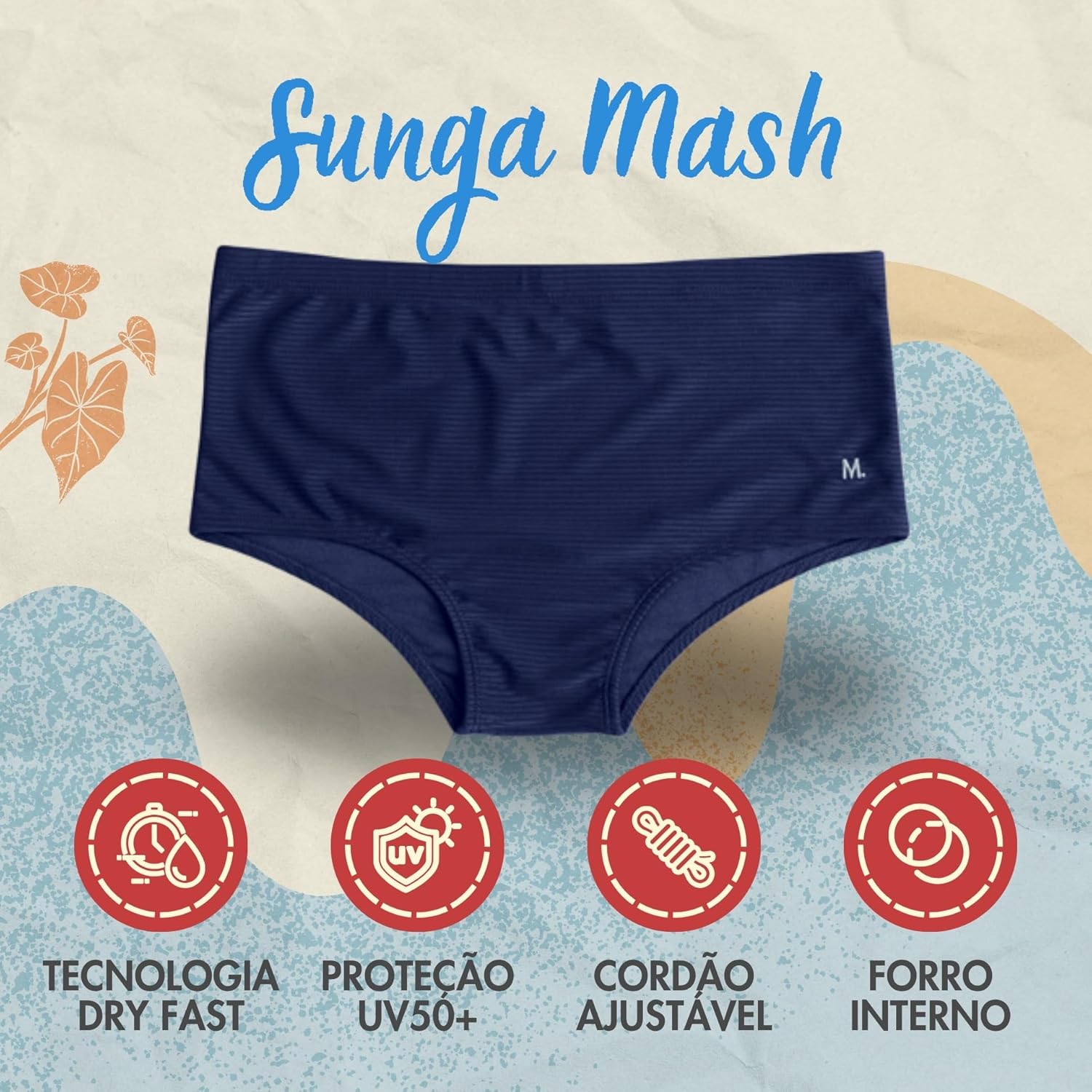 Sunga Mash Masculina Texturizada Lateral Larga Praia Cordão Ajustável em promoção! Veja a oferta e mais achadinhos de Moda praia 2 Hoje é o melhor dia para comprar Sunga Mash Masculina Texturizada Lateral Larga Praia Cordão Ajustável com aquele preço maroto! Promoção! Aproveite a oferta! 2
