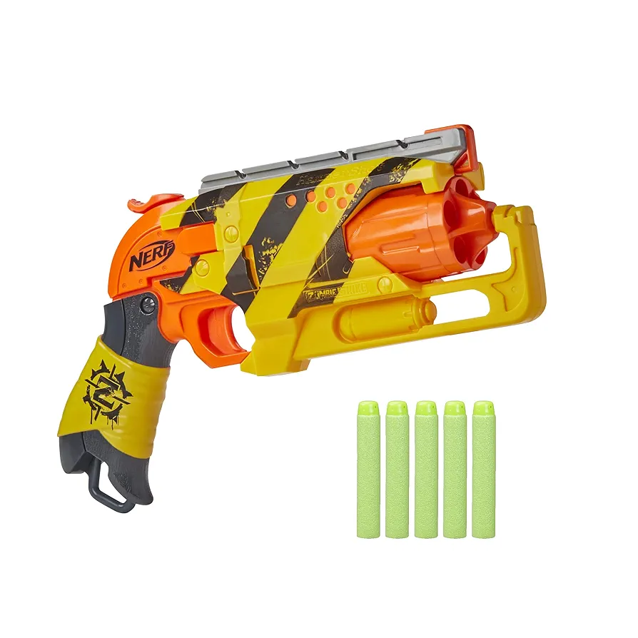 Nerf Zombie Strike トイガン オレンジ/イエロー Nerf Zombie Strike トイガン オレンジ/イエロー