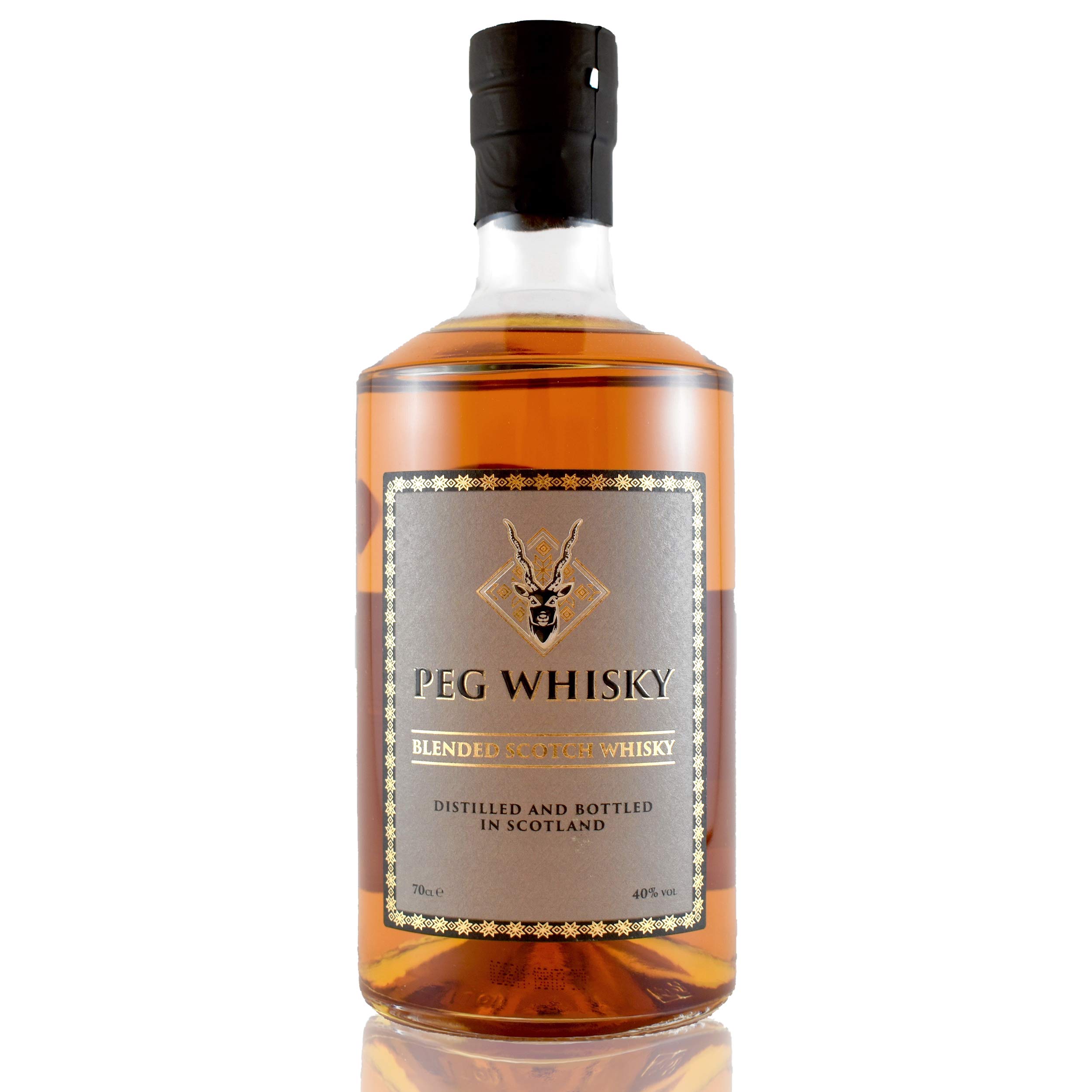 Buy Peg Blended Whisky 70cl (ABV 40 Alcohol) Premium Whisky