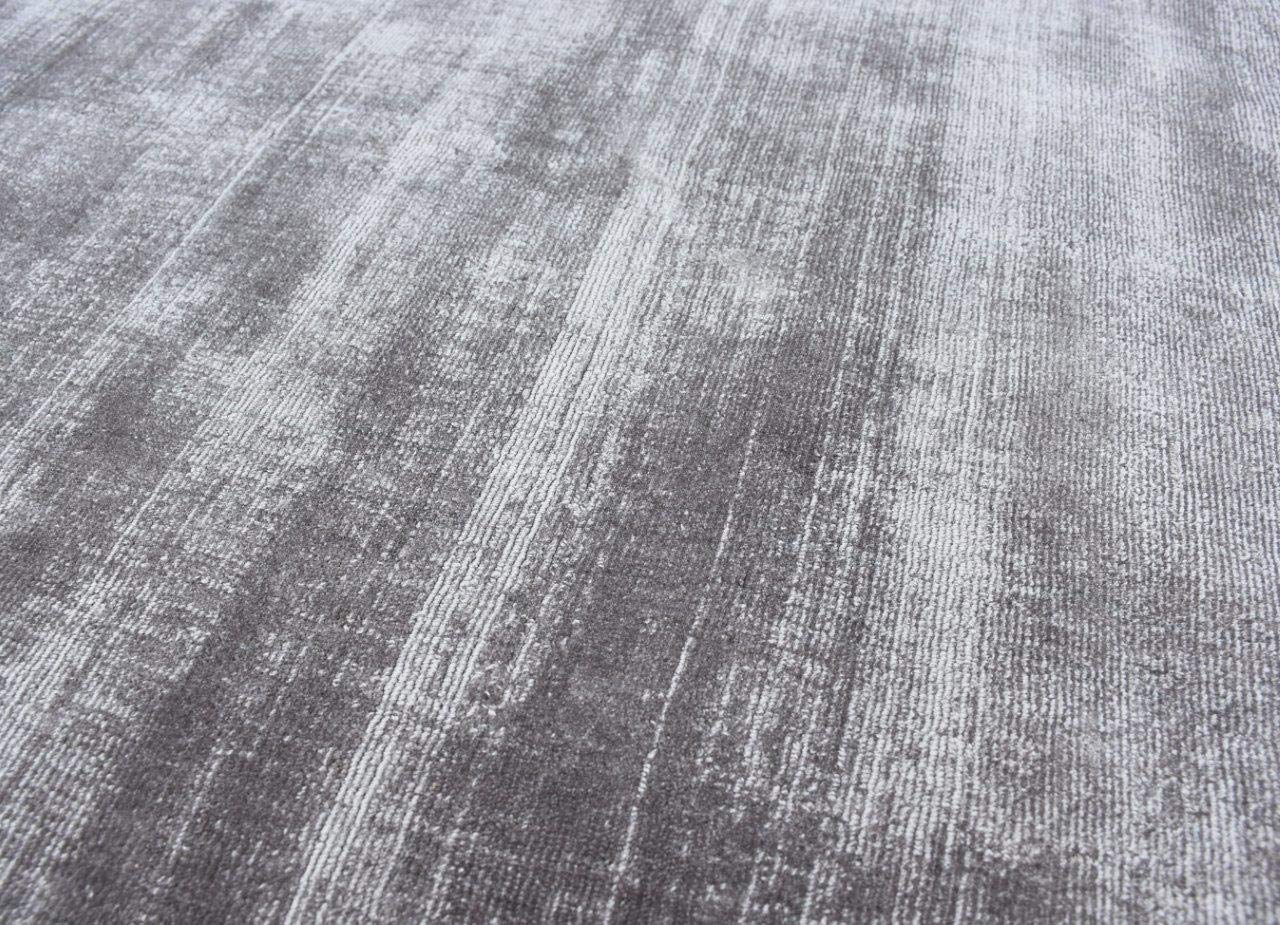 univers decor - Tapis en Viscose tissé à la Main Used 90 x 150 cm (Gris, Tapis Viscose tissé à la Main 90 x 150 cm)