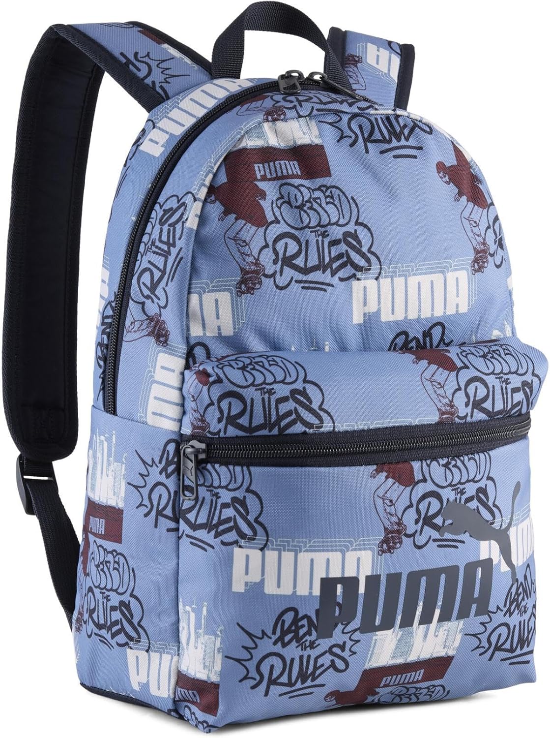 PUMA Kids Phase AOP Small Backpack – Blue