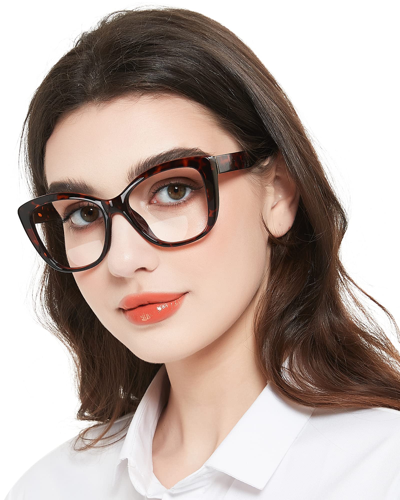 MARE AZZURO Large Bifocal Reading Glasses Women Blue Light Blocking Readers 1.0 1.25 1.5 1.75 2.0 2.25 2.5 2.75 3.0 3.5