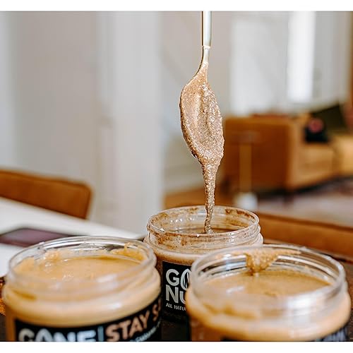 Miniatura 4 de Gone Nuts Co. Mantequilla para untar, vegana, sin gluten, apta para paleo, gourmet, bocadillos saludables, sin palma ni aceites hidrogenados