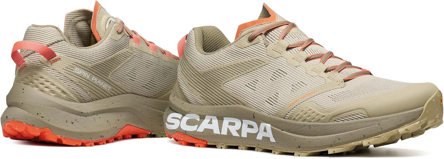 SCARPA Men's Spin Planet Lightweight Cushioned Trail Shoes for Trail Running & Hiking