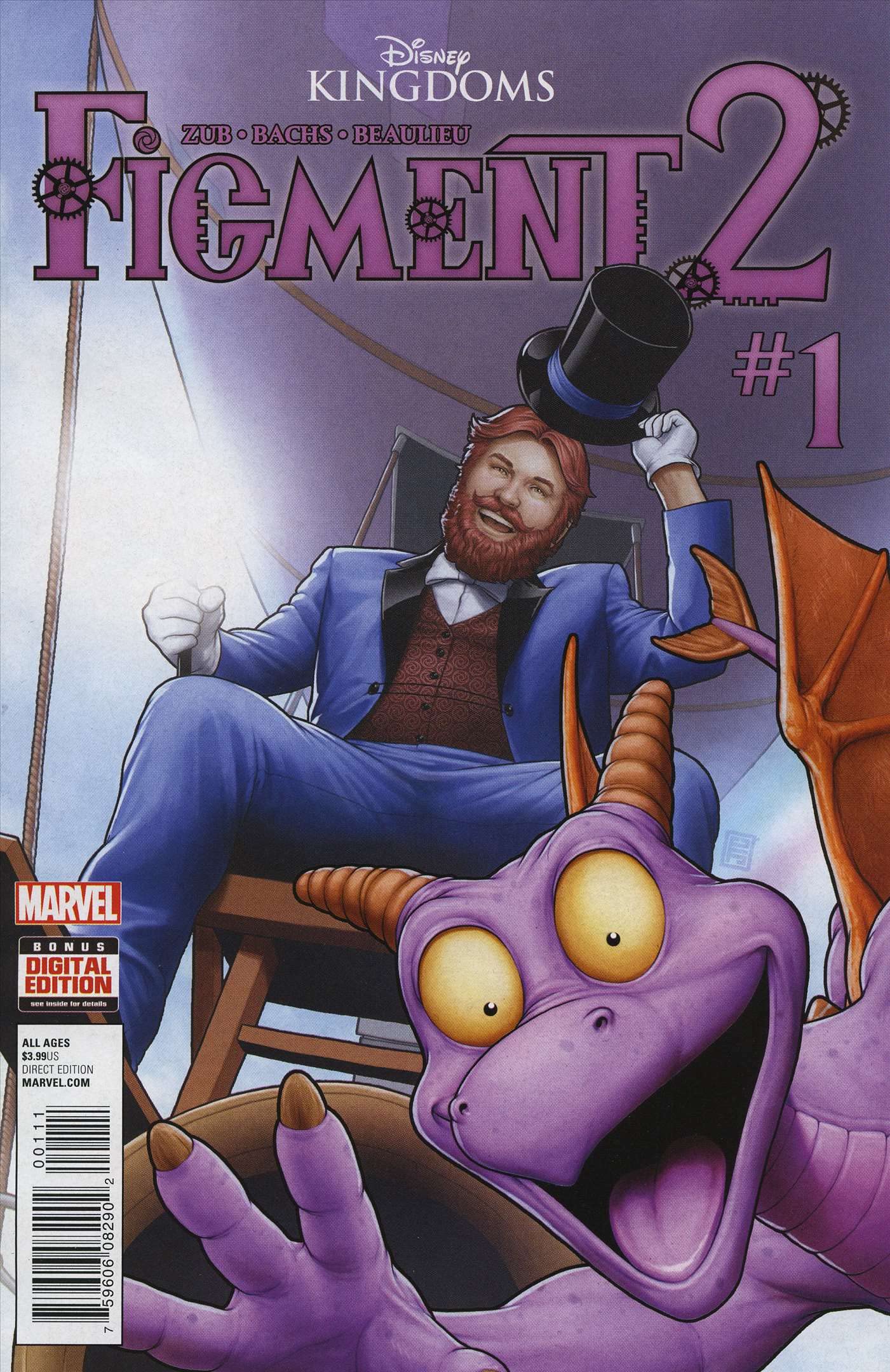 Amazon.com: Disney Kingdoms: Figment 2#1 VF/NM ; Marvel comic book