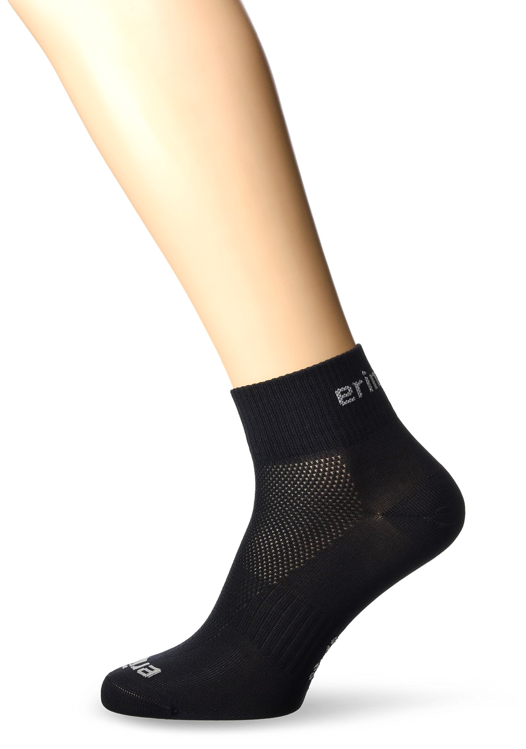 Erima Men's Performance Running Socks - Black, Size 43-46