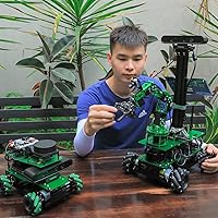 Vista 7 de Yahboom Jetson Nano Orin ROS2 Robot Lidar Mapeo Navegación Profundidad Imagen Análisis 3D Mecanum Wheel Python Programación Aprender Explorar Kit