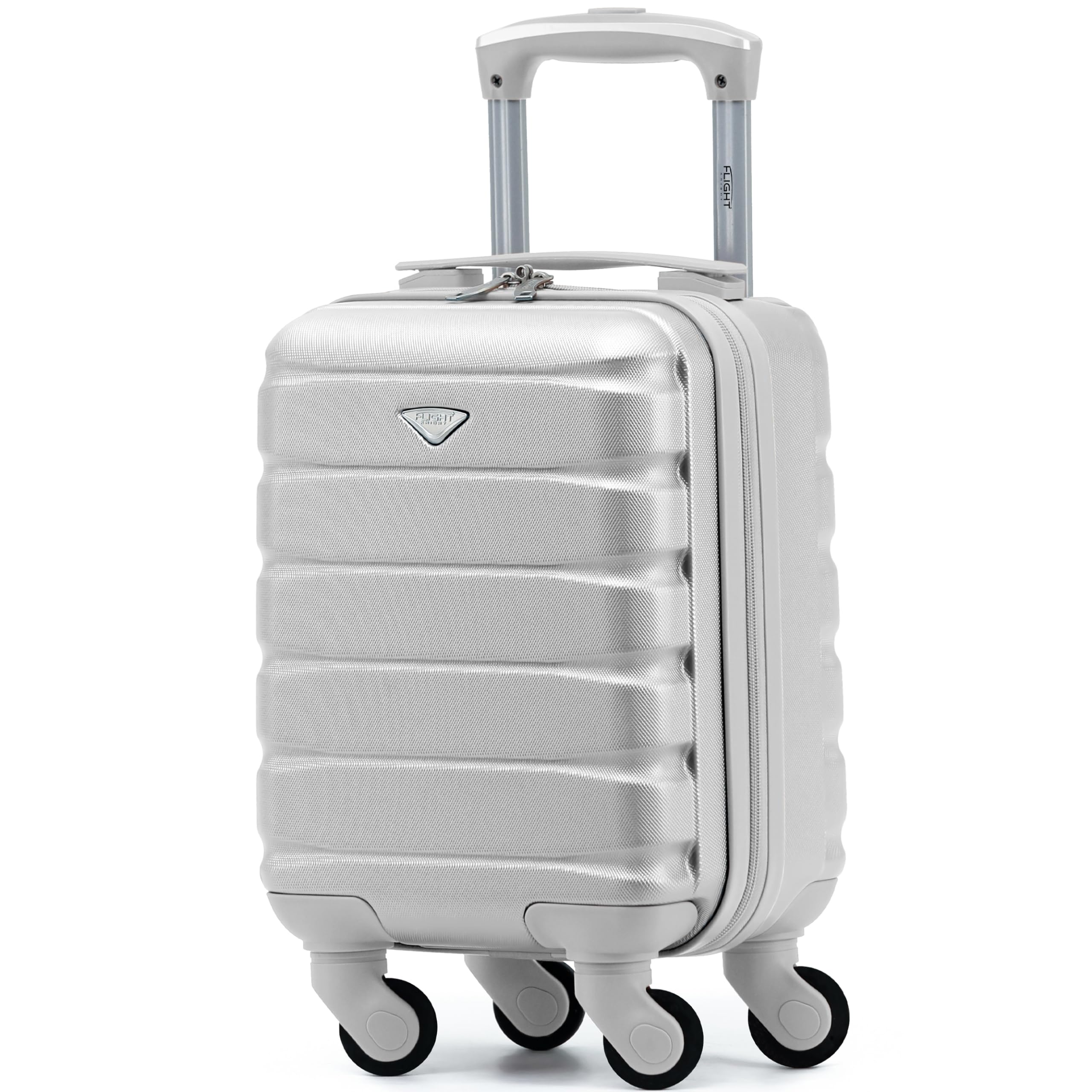 Flight Knight 56x45x25 EasyJet Cabin Bag, Jet2, British Airways Suitcase - Lightweight Small Durable 4-Wheel Cabin Case, Maximum Carry-On Size, ABS Hard Shell, 10kg Hand Luggage Bag- 56 x 45 x 25 — view 77