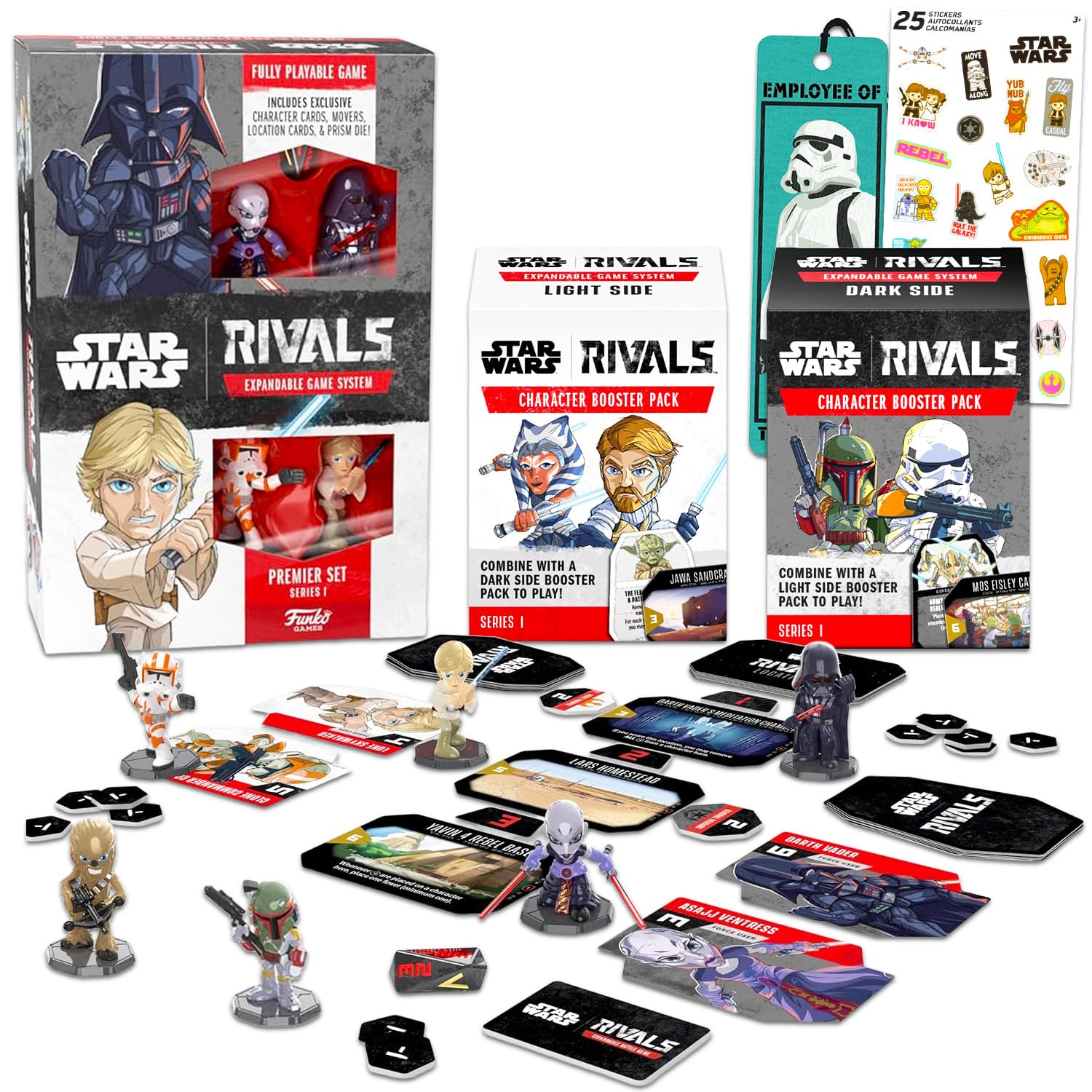 Amazon.com: Star Wars Rivals Board Game with Expansion Packs - 3