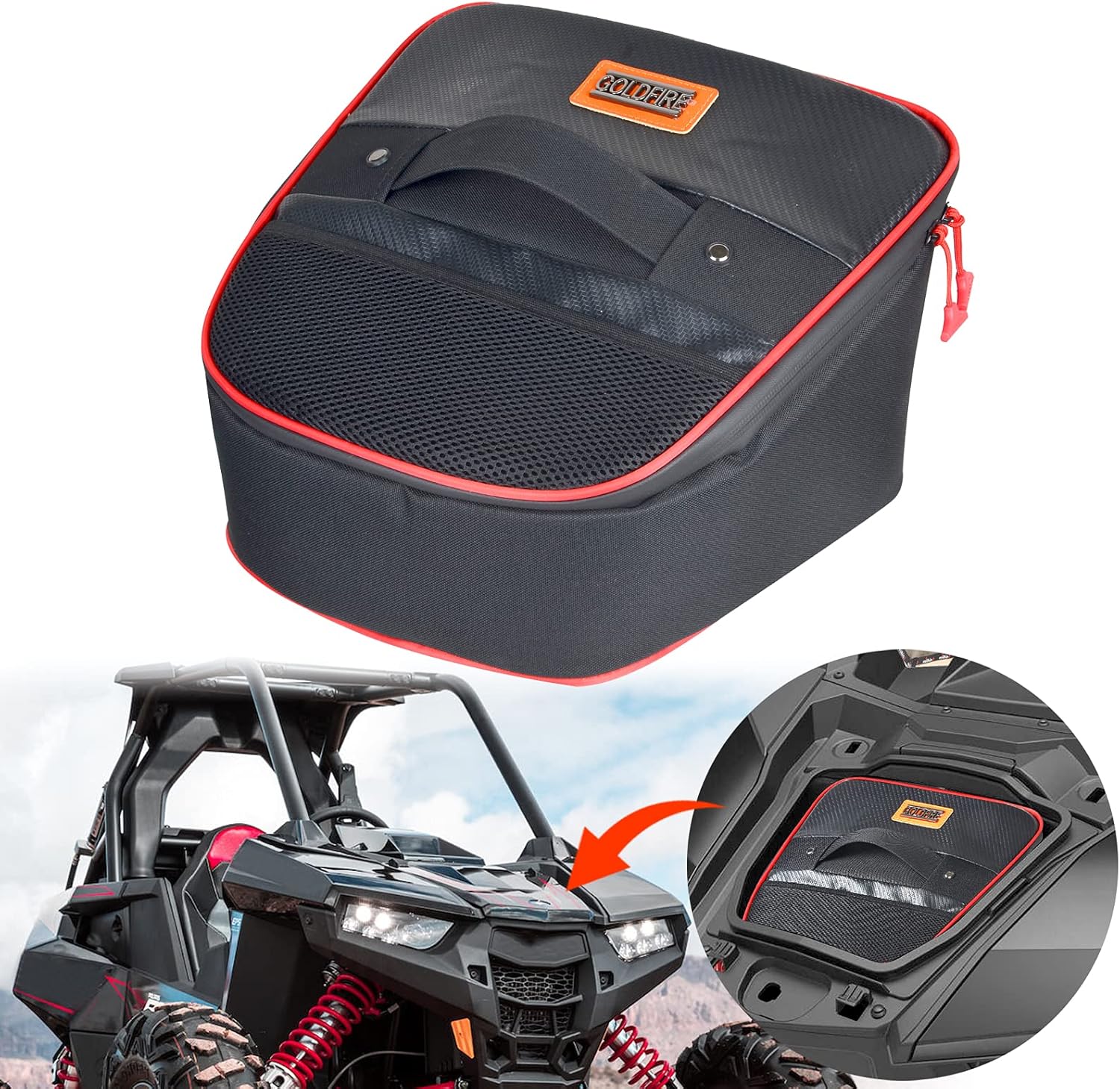 RZR RS1 Storage Bag/Cooler, Sresk UTV Accessories RZR RS1 Underhood