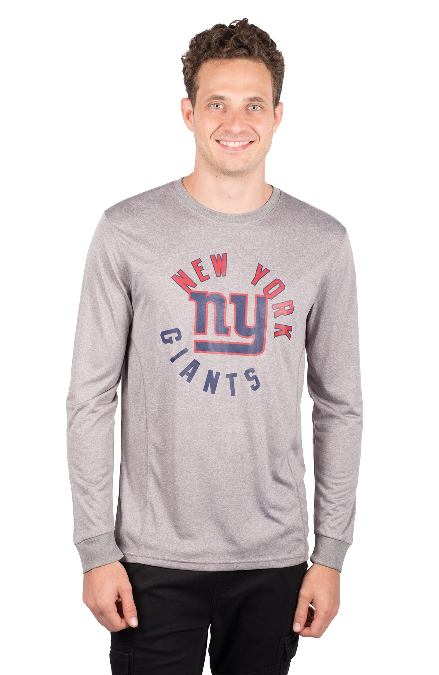 Pull NFL T Performance gris anthracite de qualité supérieure par Icer Brands