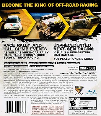 Dirt - Playstation 3