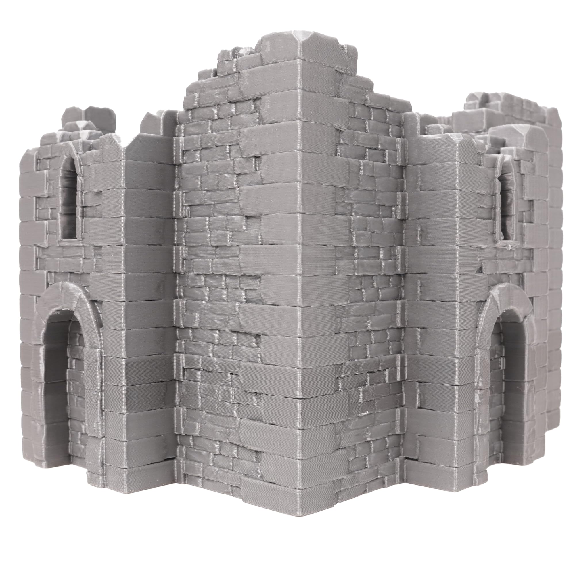 Ruined Keep - Tabletop Terrain for Fantasy Wargames and RPGs 28mm 32mm Miniatures