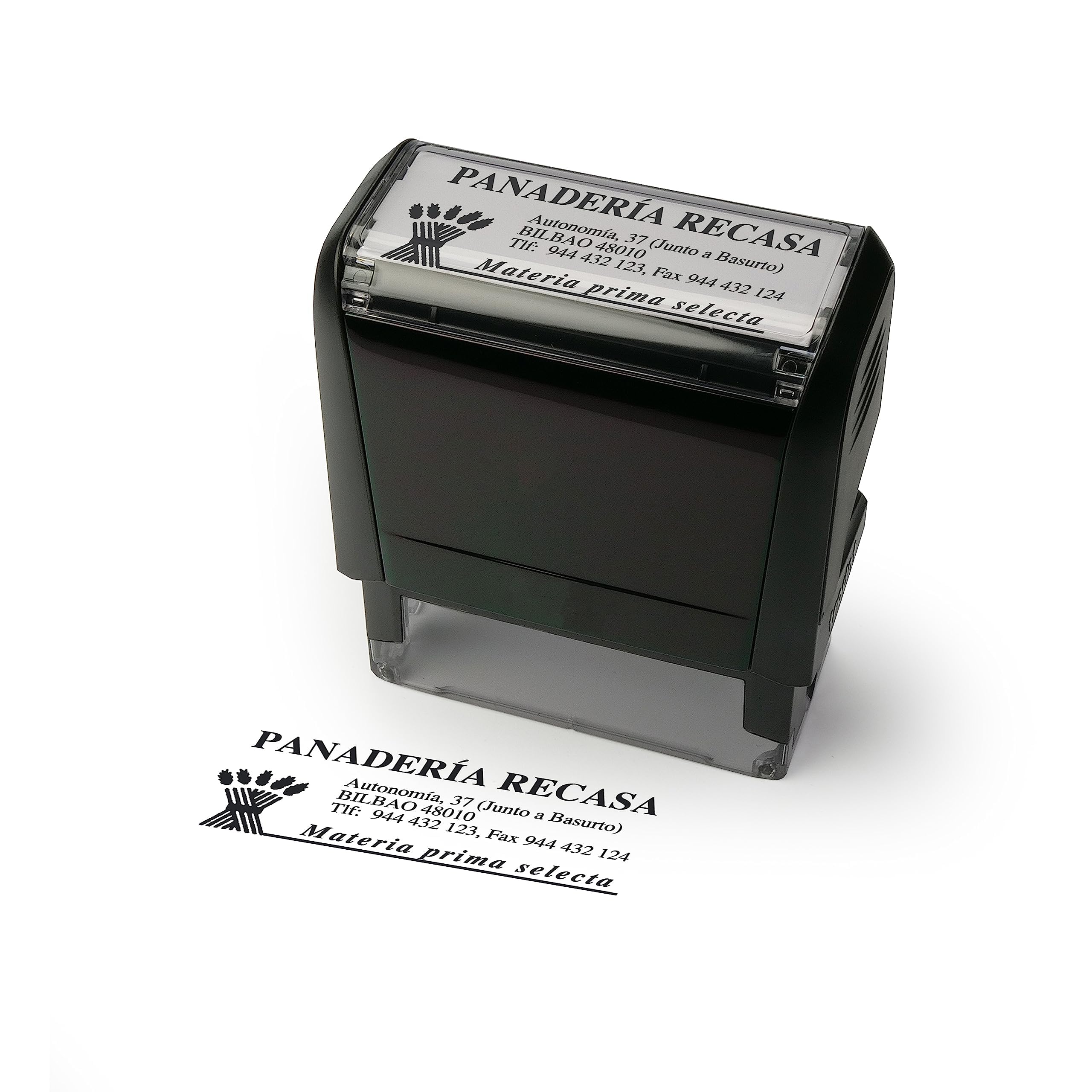 Timbro Personalizzato Trodat 4913, 58X22 Mm Autoinchiostrante Completo - Foto 7