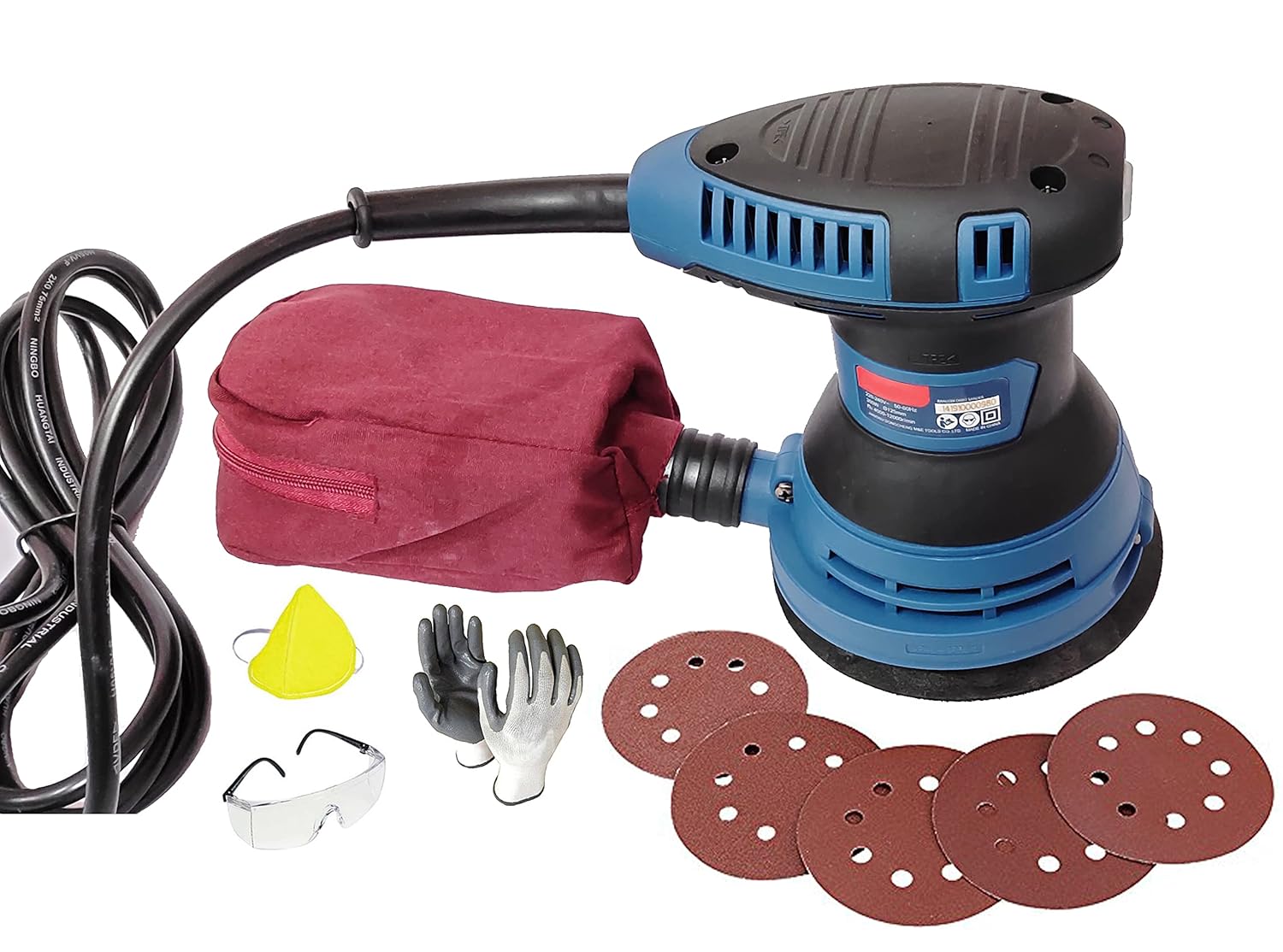 ISC 5" (125mm) Round Multifunctional Mini Wood Working Machine Sanding