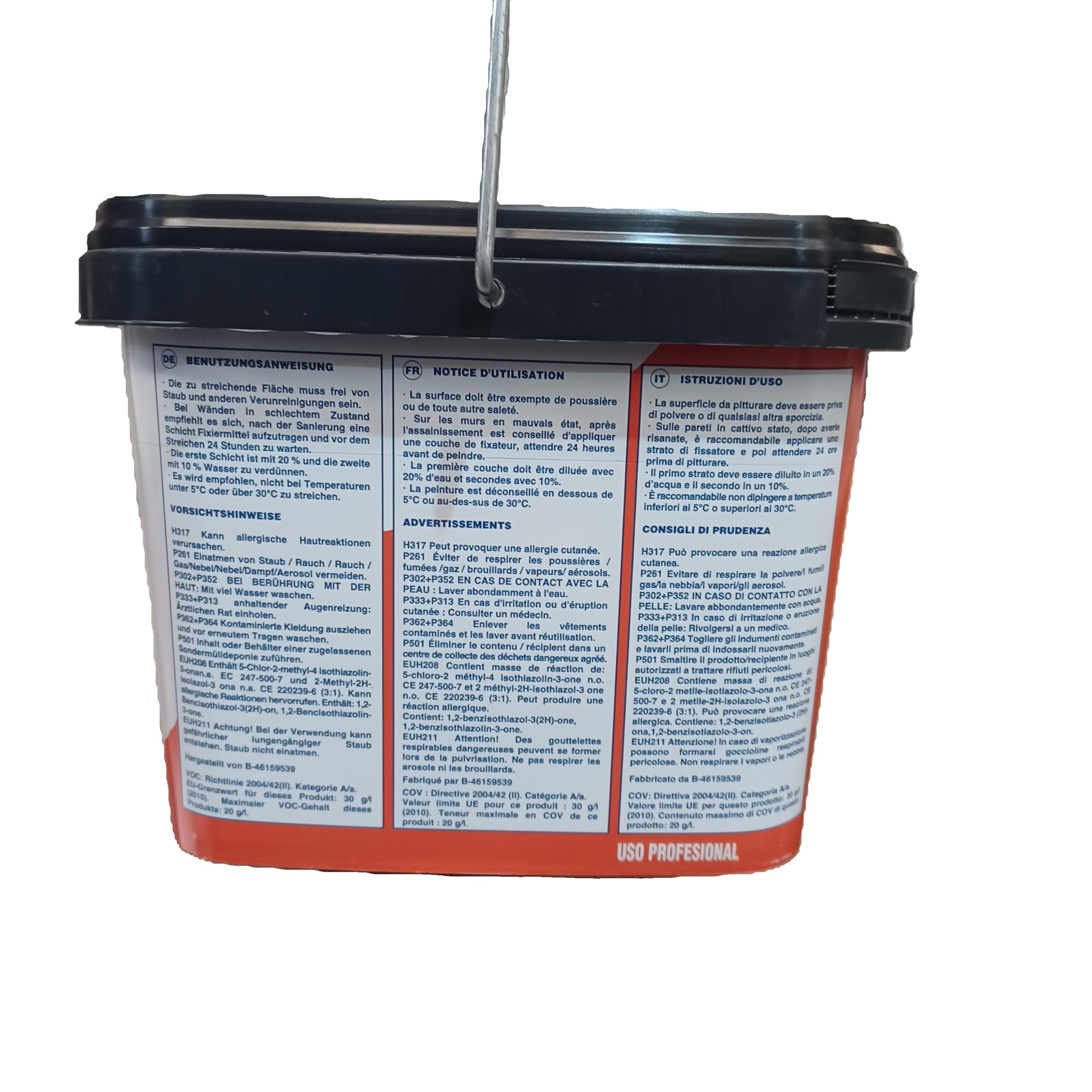 PECTRO Kit Pintura antihumedad blanca 6,6 kg (4L) - incluye rodillo, rejilla, brocha y cinta - pintura interior mate para paredes, techos, baños y zonas húmedas - fácil aplicación y alta cobertura