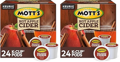 Miniatura 13 de Mott's Hot Apple Cider, Keurig Cápsulas K-Cup de una sola porción, 12