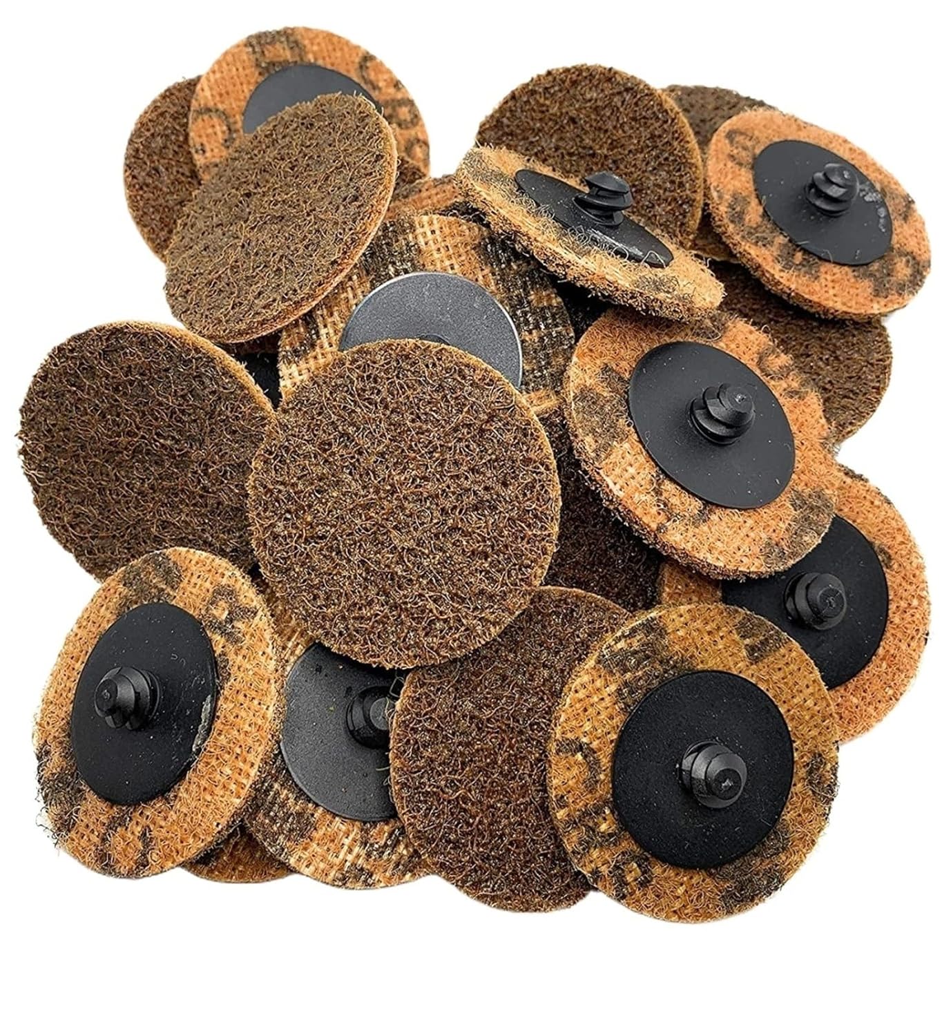 Compatible for 2 Inch Quick Change Nylon Sanding Discs Surface Conditioning(320 Grit)