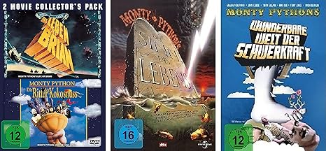 Monty Python Klassiker Collection - 4 Kultfilme im Set - Deutsche Originalware [4 DVDs]: Amazon ...