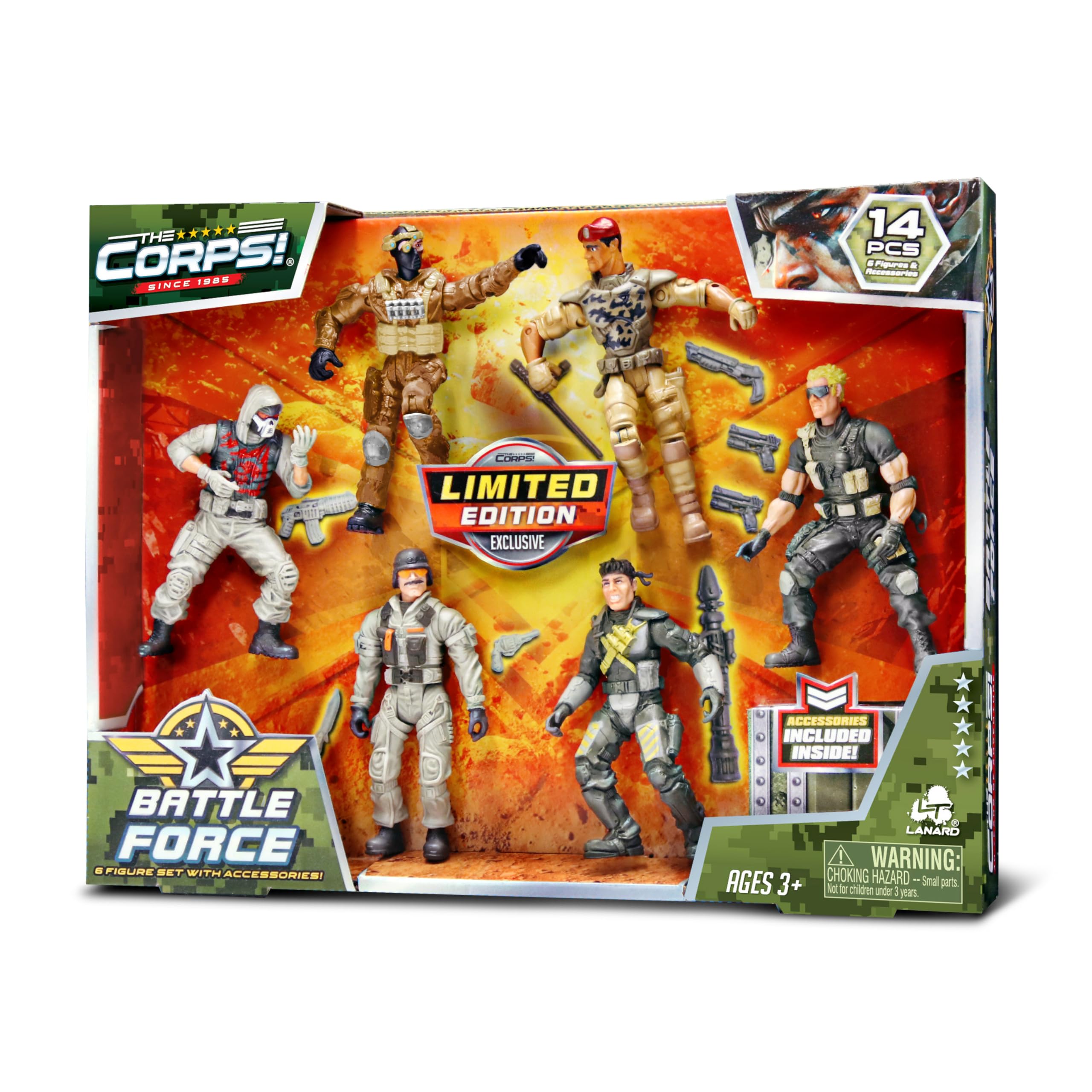 Amazon.com: Lanard®The Corps! ® Battle Force : Toys & Games