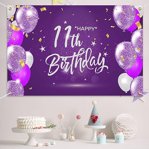 Miniatura 10 de HAMIGAR Fondo de pancarta de feliz cumpleaños 60 de 60 x 4 pies, decoraciones de cumpleaños de 60 años, suministros de fiesta para mujeres, color