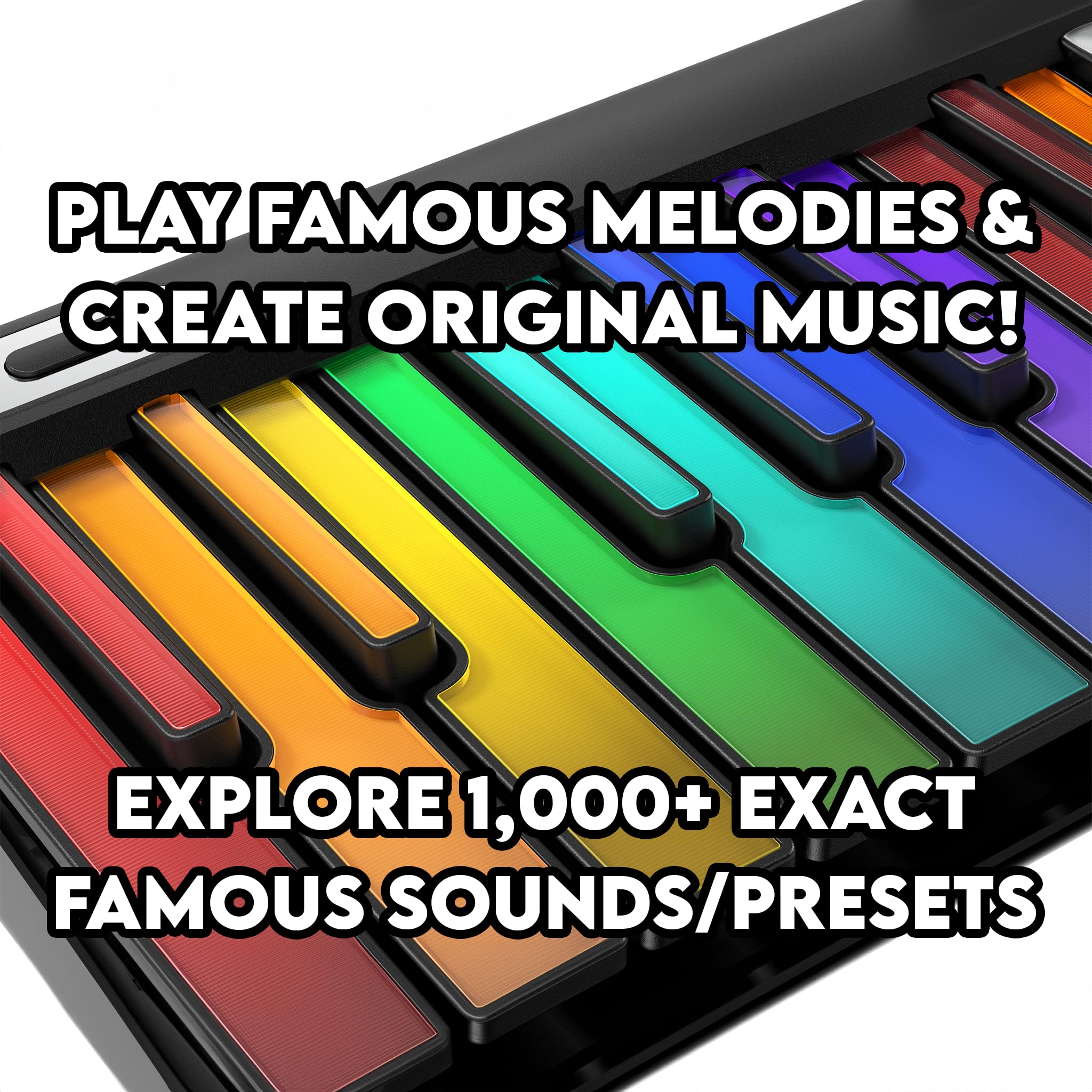 Amazon.com: Kartier Piano MIDI Keyboard, Includes 1,000+ Famous