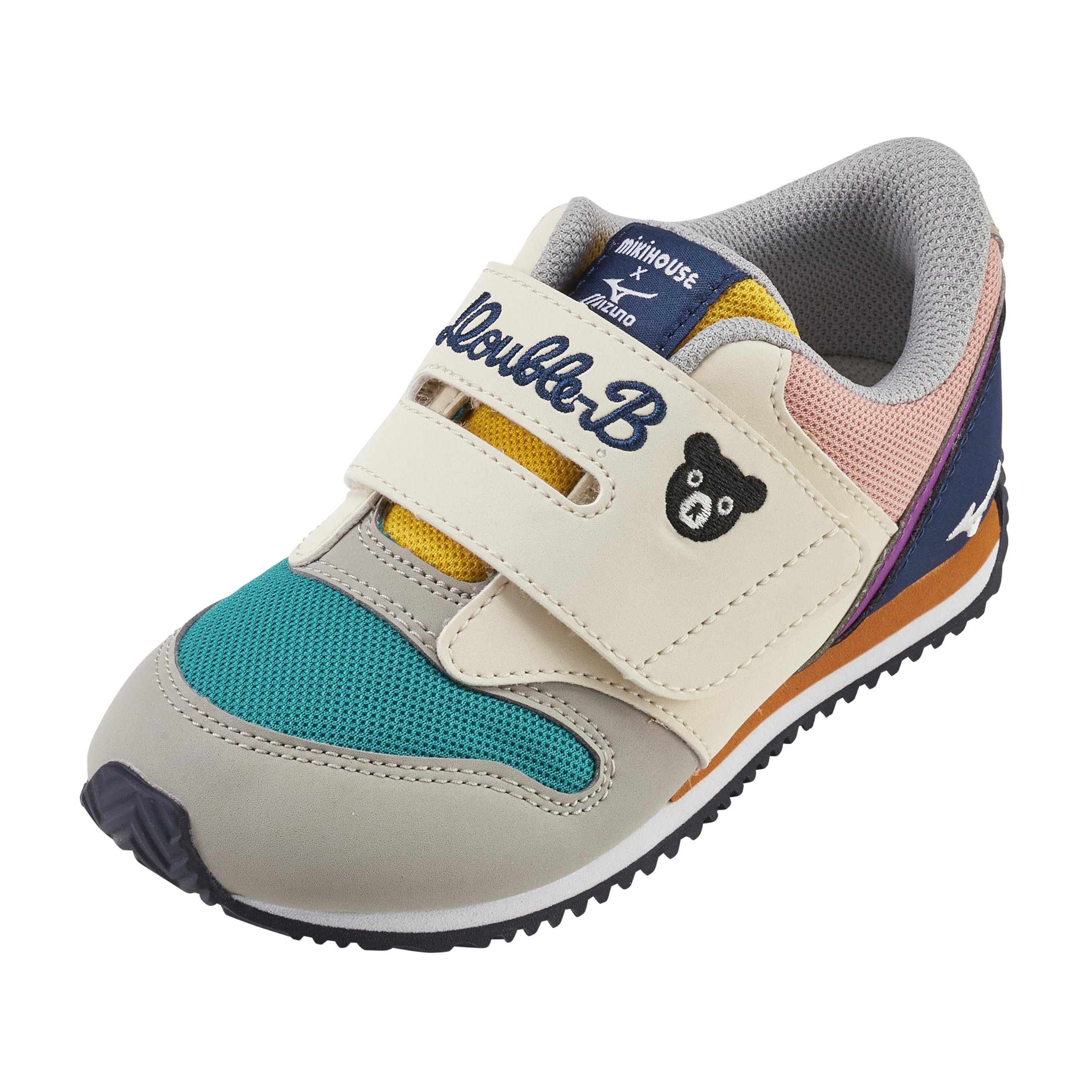 【新品】ミキハウスダブルビー　スニーカー　ミズノコラボ　19センチ Amazon | [ダブルビー] ミキハウス×ミズノコラボレーションシューズ 61