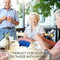 Vista 6 de LotFancy Tarjetero para adultos, niños y personas mayores, paquete de 2, tarjeteros para jugar a las cartas, noches de juego de cartas familiares