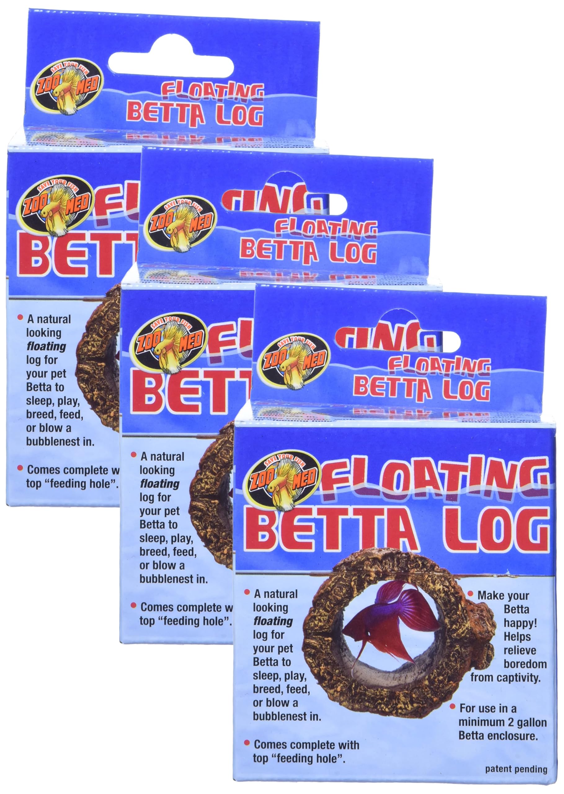 Zoo's Betta Fish Feeder - Helps Relieve Boredom