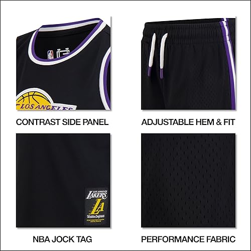 Miniatura 4 de Ultra Game boys Nba Official Super Soft Tank Top & Shorts 2-piece Set Negro -,Negro,https://www.amazon.com/dp/undefined