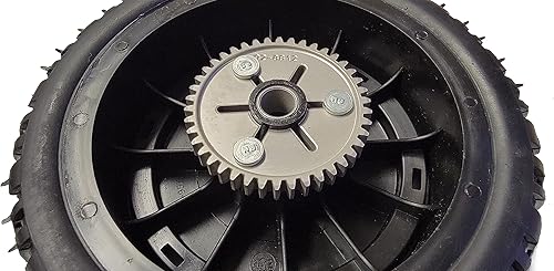 Miniatura 2 de Rueda motriz original Toro OEM 140-1295 de 8 pulgadas (reemplaza 98-7135 107-3709) para cortacéspedes Super Recycler de 21 pulgadas 21382 21383