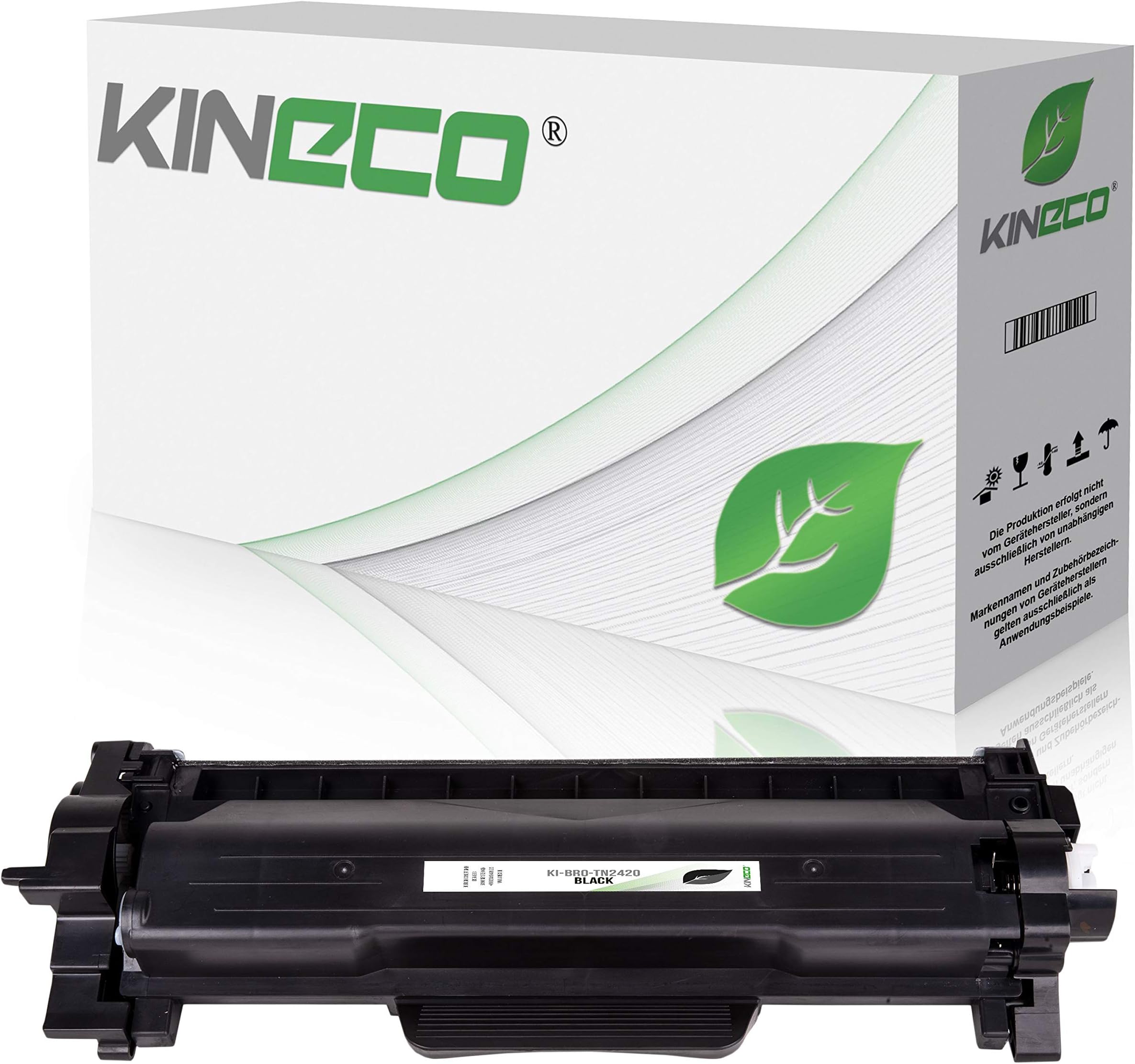 Kineco 3 Toner kompatibel für Brother TN-2320 TN-2310 für Brother HL-L2340DW, HL-L2360DN, MFC-L2700DW, DCPL2520DWG1, DCP-L2500D, HL-L2360DN - TN2320 TN2310 - Schwarz XXL Füllmenge je 5.200 Seiten Kineco 3 Toner kompatibel für Brother TN-2320 TN-2310 für Brother HL-L2340DW, HL-L2360DN, MFC-L2700DW, DCPL2520DWG1, DCP-L2500D, HL-L2360DN - TN2320 TN2310 - Schwarz XXL Füllmenge je 5.200 Seiten