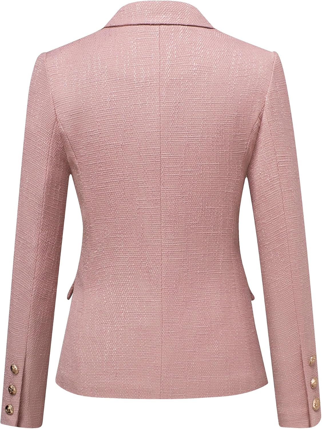 EVALESS Blazers for Women Tweed Business Casual Outfits Fall Jackets Work