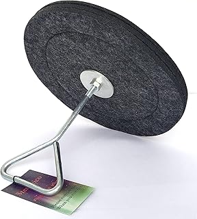 Fireplace Flue Plug, 9" Round Stopper for Fireplace& Wood Stove. Premium Fireplace&Wood Stoves Draft Stopper Made of 3 Layers Felt. (9 Inc)