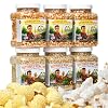 Princeton Popcorn White Butterfly Hulless Popcorn Kernels - Easy-Eating, Baby Small Tender Popping Corn, Non-GMO Popcorn Kernels, No Hulls, No Roundup, Direct from Farmer, Microwave Air Popper or Stovetop 16oz Jar