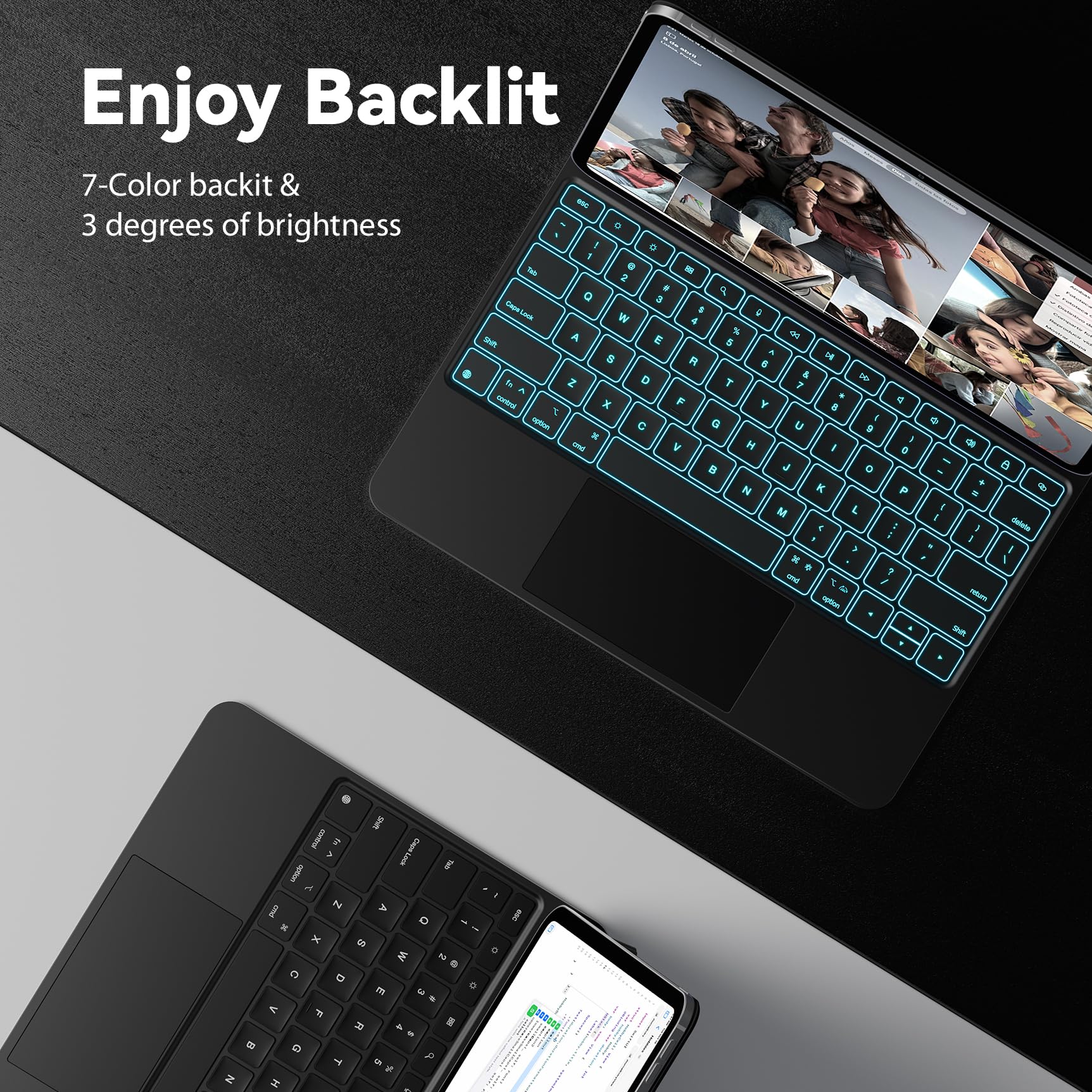 Amazon.co.jp: CHESONA iPad Air 13インチ用ケース キーボード付き (M2