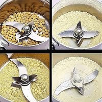 Vista 6 de Molinillo de café de elaboración totalmente automático Productos 100G Molino de grano de acero inoxidable Molino de grano de 30 segundos Molinillo