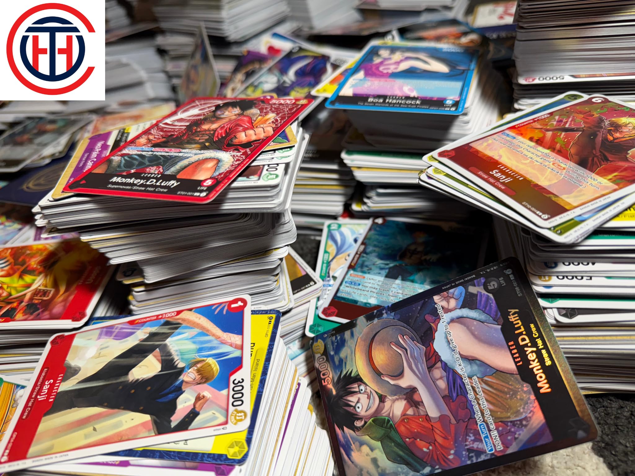 200 One Piece Trading Cards Bulk Lot | Mixed Sets + 10 Holographic Foils | TCG Collection Bundle | Great for Collectors, Gifts & Trading