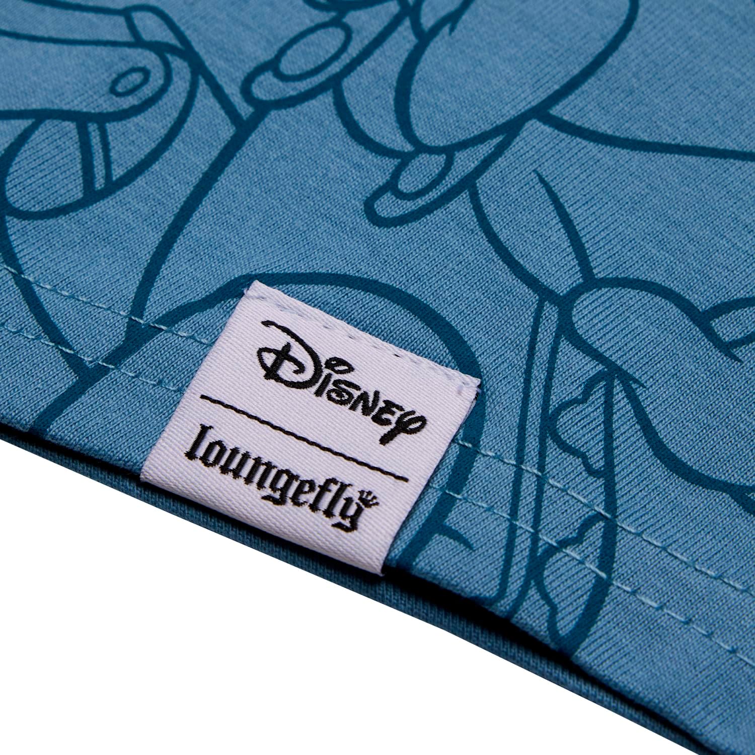 LF DISNEY PINOCCHIO BLUE FAIRY SHIRRED RAGLAN TEE